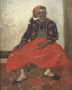Vincent Van Gogh The Seated Zouave (nn04) oil painting on canvas